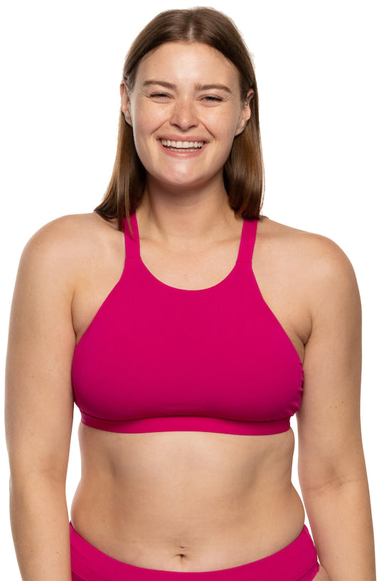  Kaylee Bikini Top - Dragon Fruit