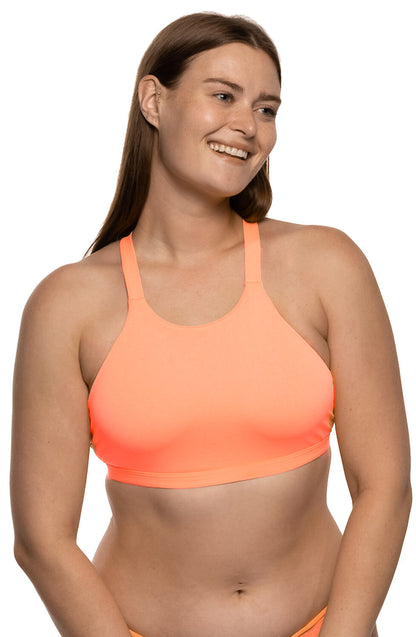  Kaylee Bikini Top - Papaya
