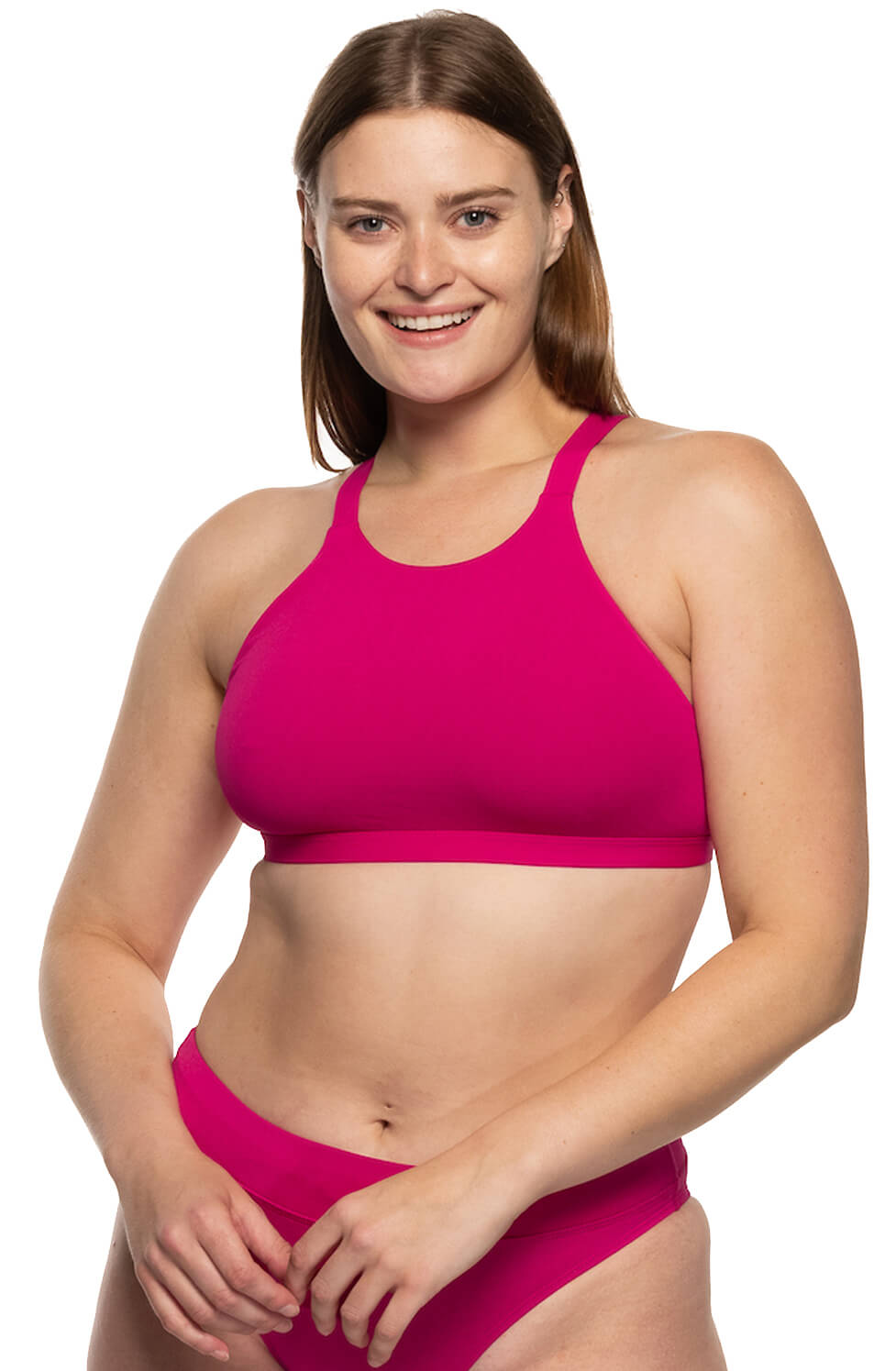  Kaylee Bikini Top - Papaya