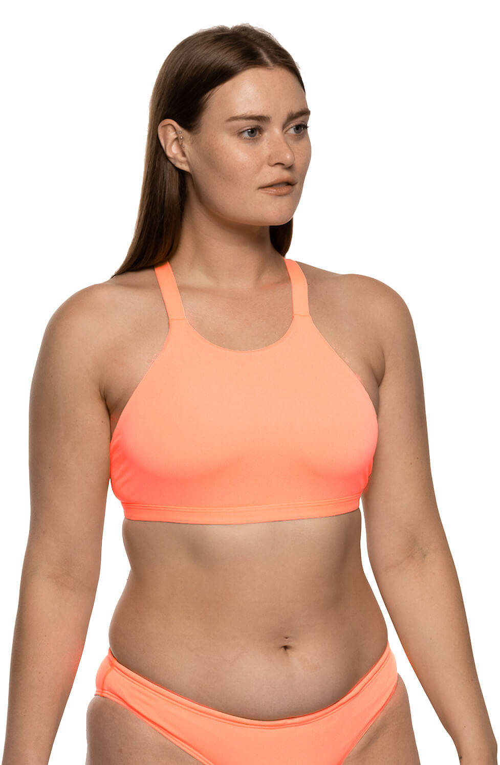  Kaylee Bikini Top - Papaya