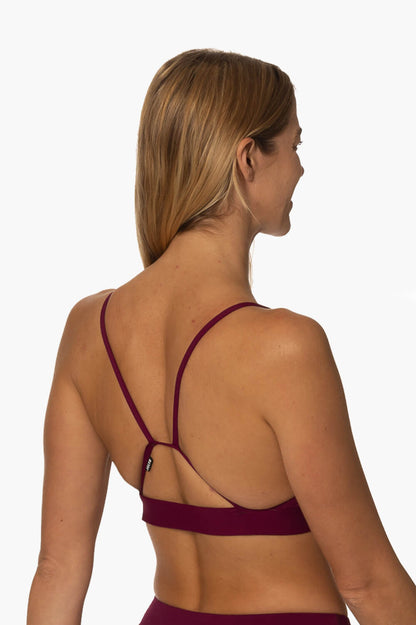  Mara Bikini Top - Cabernet