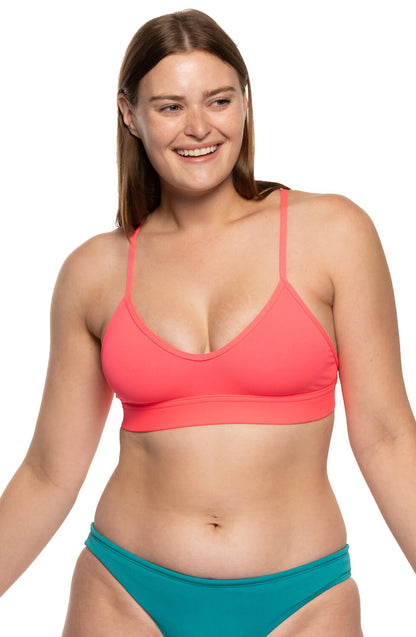  Mara Bikini Top - Hot Pink