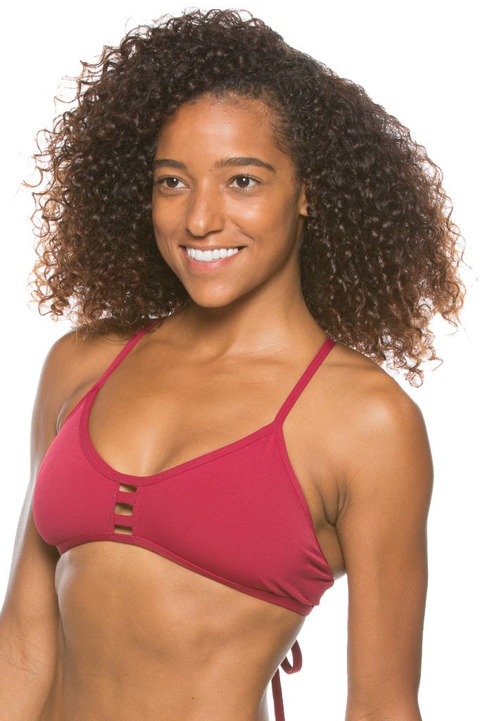  Tomcat Bikini Top - Cranberry