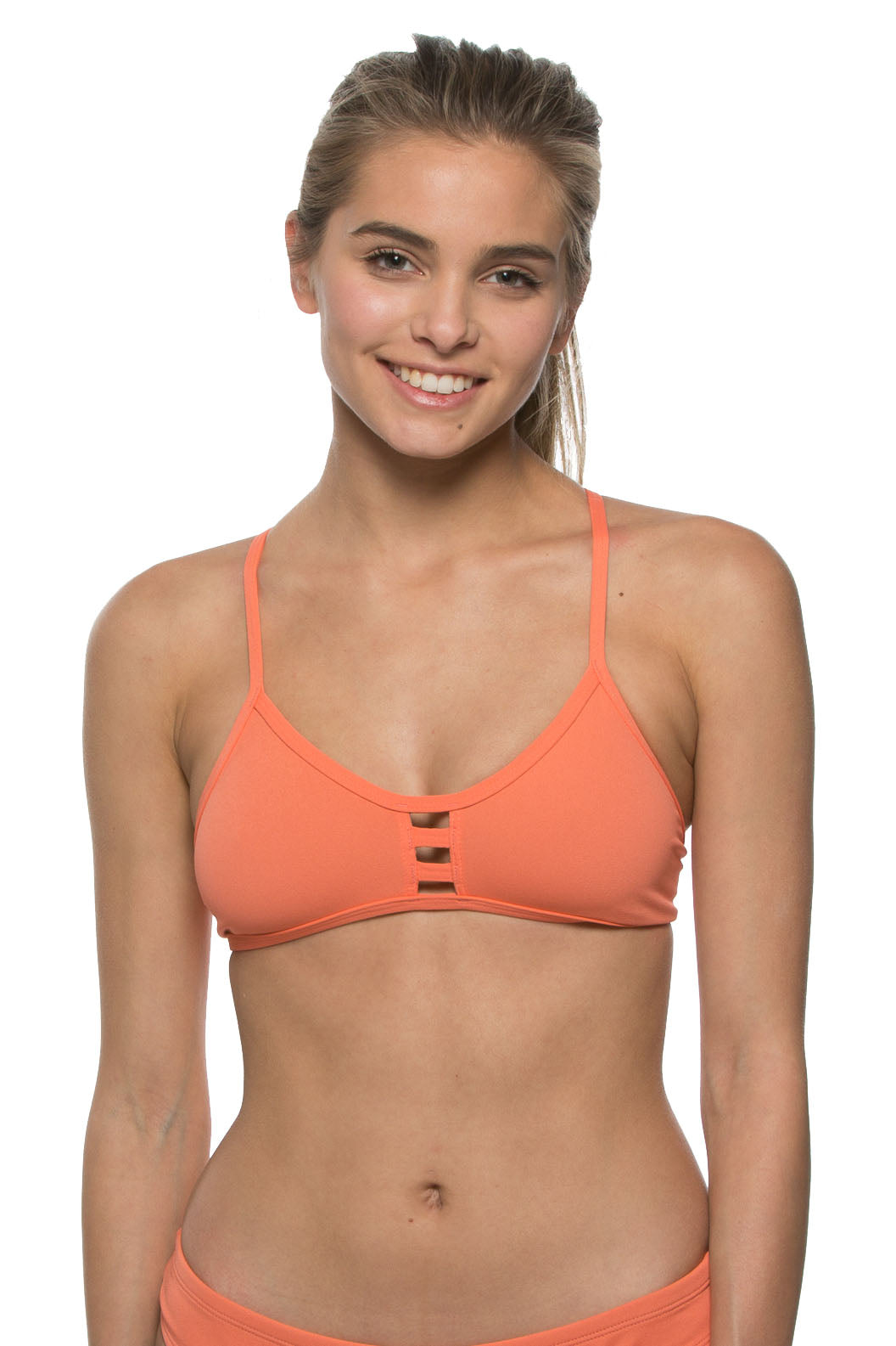  Tomcat Bikini Top - Nectarine