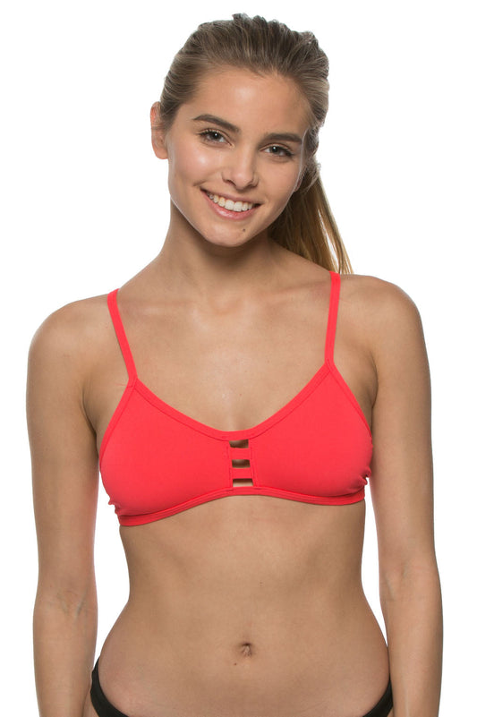  Tomcat Bikini Top - Strawberry
