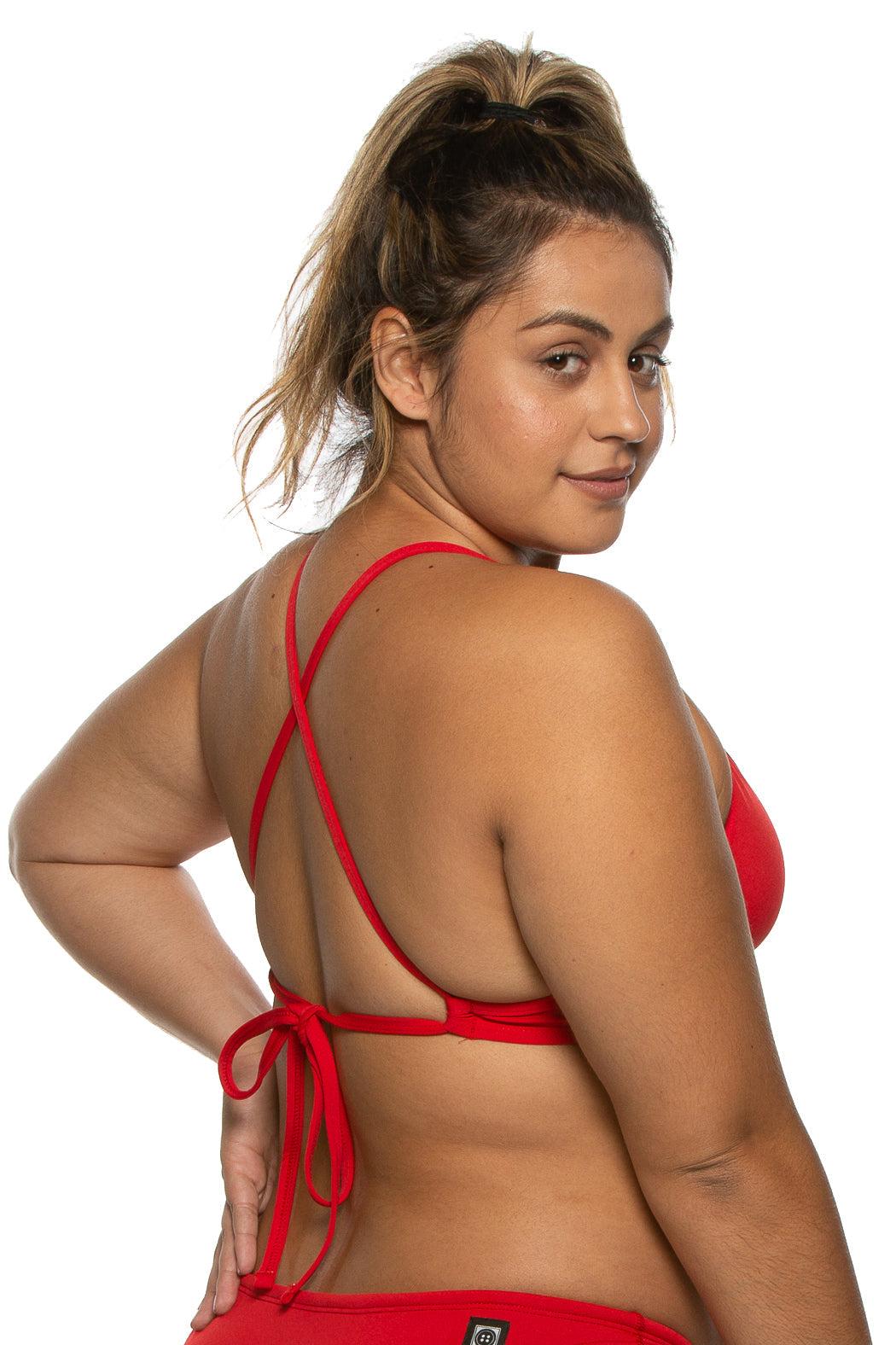  Triangle Bikini Top - Red