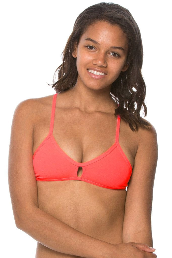  Vent Bikini Top - Lava