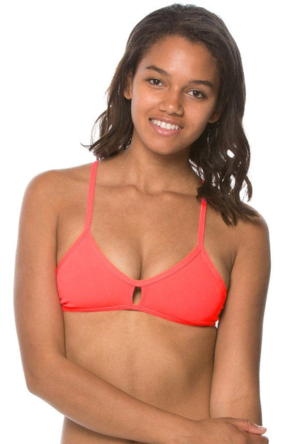  Vent Bikini Top - Lava
