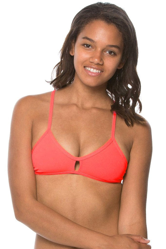 Vent Bikini Top - Lava