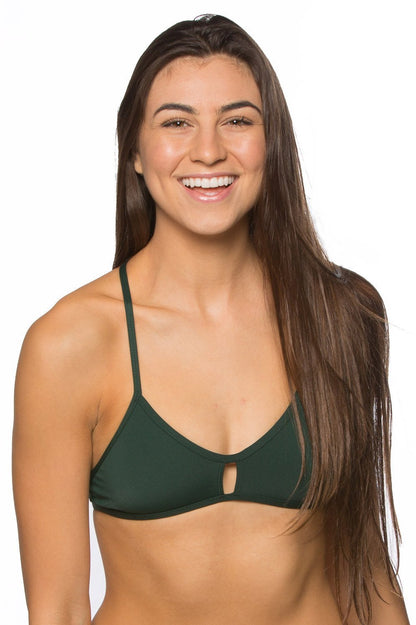  Vent Bikini Top - Pine