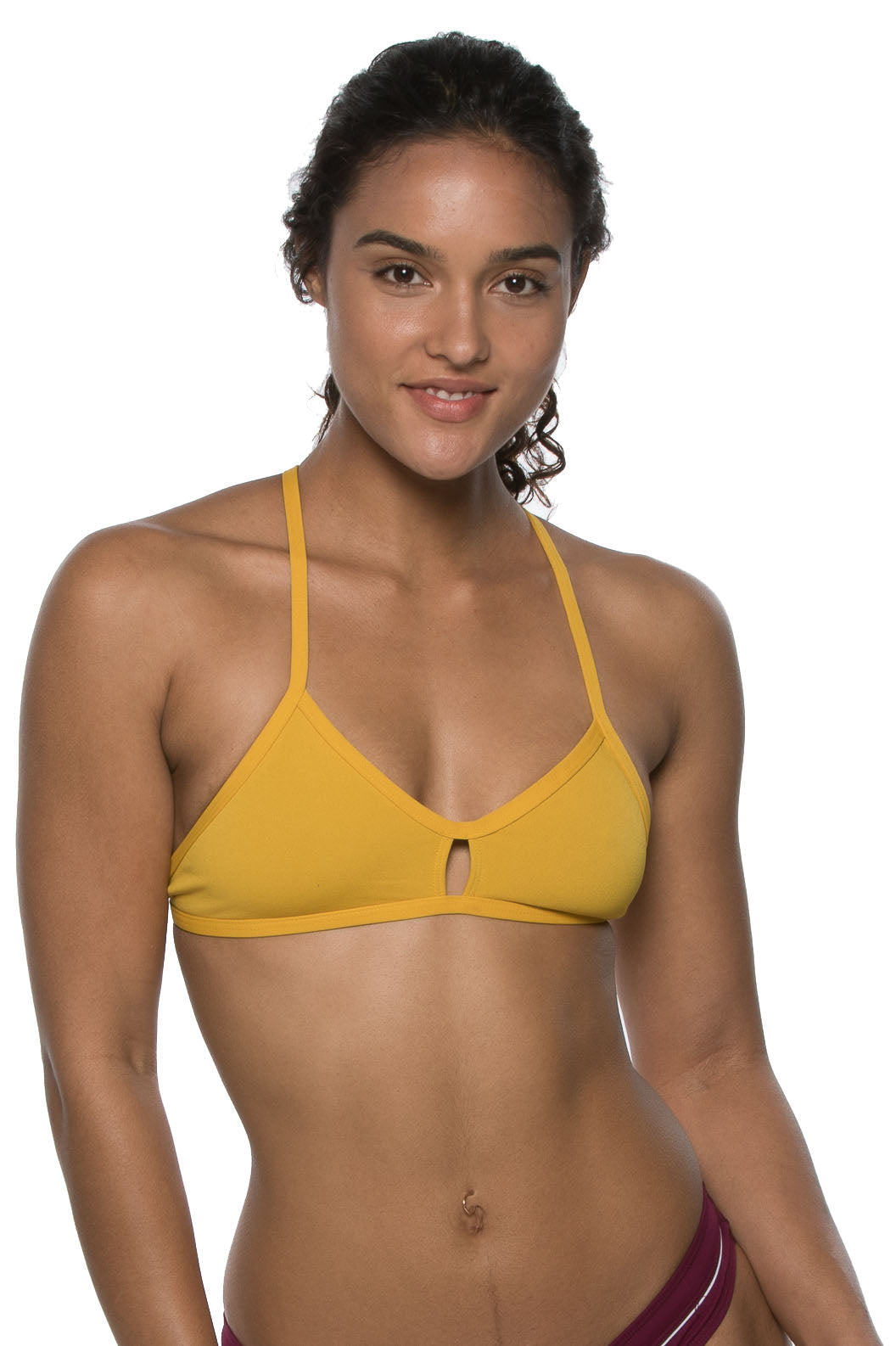  Vent Bikini Top - Blueberry