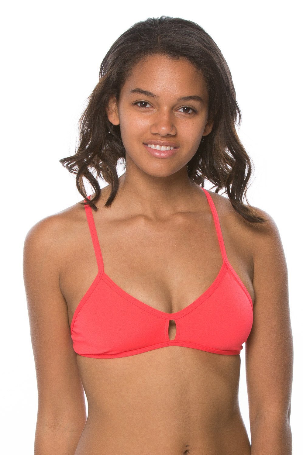  Vent Bikini Top - Strawberry