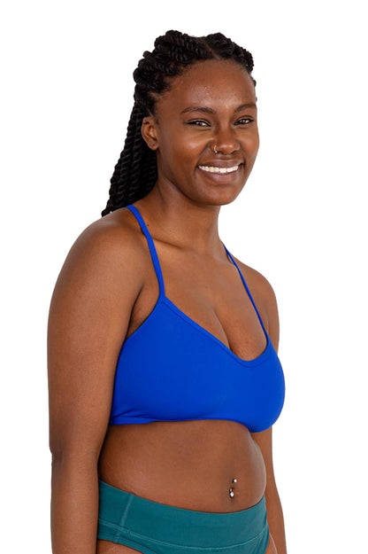  Grayson Bikini Top - Blueberry