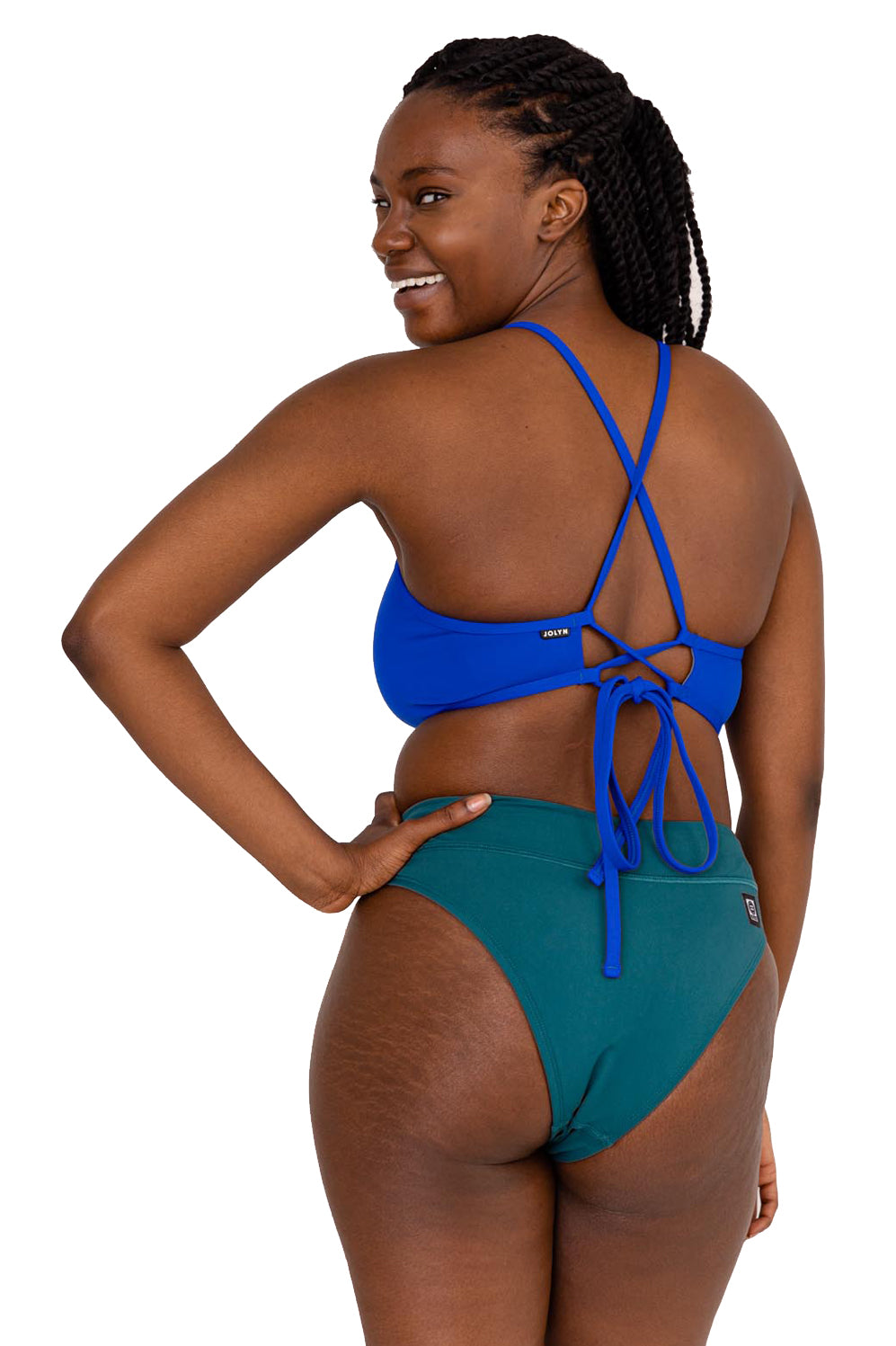  Zoe Bikini Bottom - Peacock