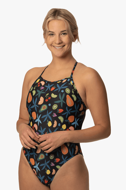  Brandon 2 Swim Onesie - Fruit Basket
