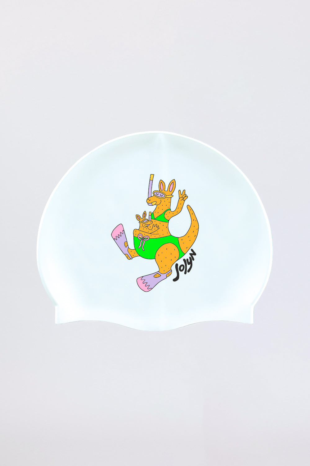  Silicone Swim Cap - Roo Girl
