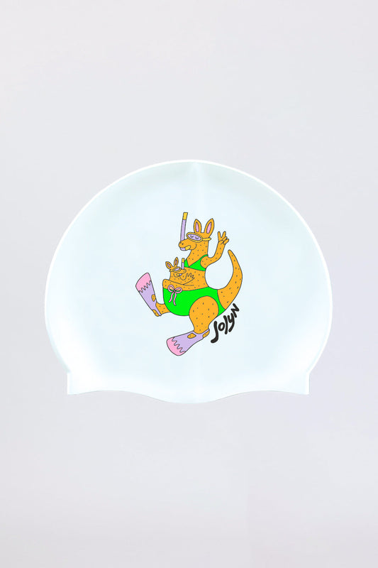  Silicone Swim Cap - Roo Girl