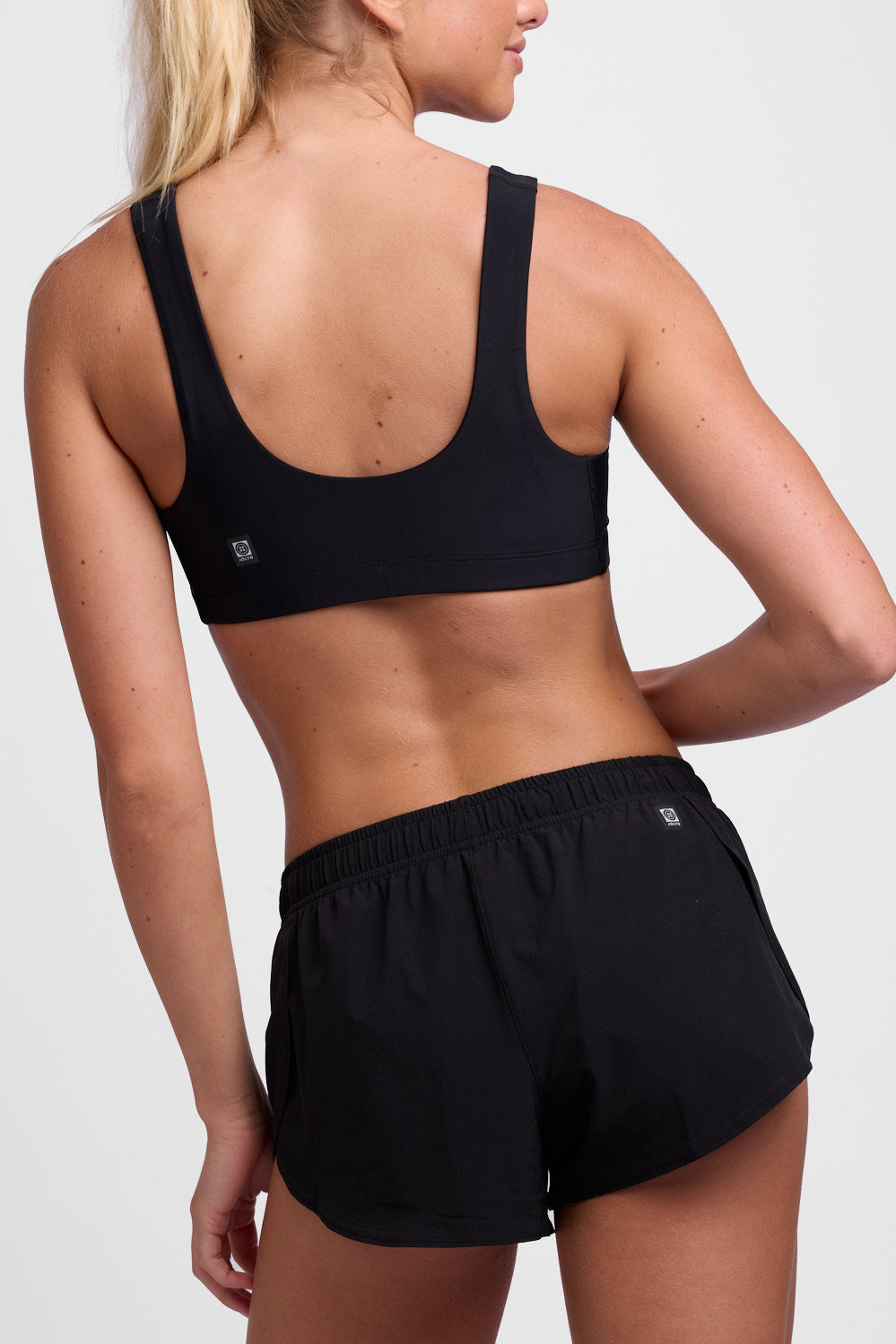  Lizzie Split Short - Black