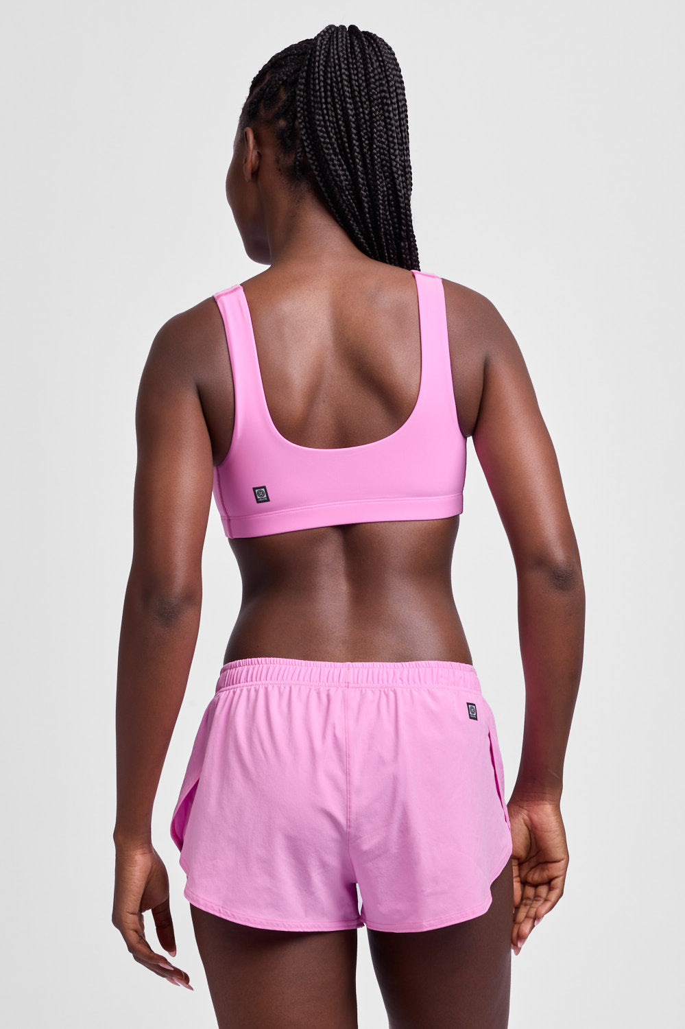  Lizzie Split Short - Pinky