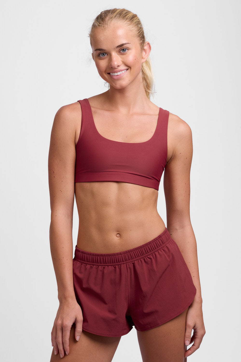  Lizzie Split Short - Spice