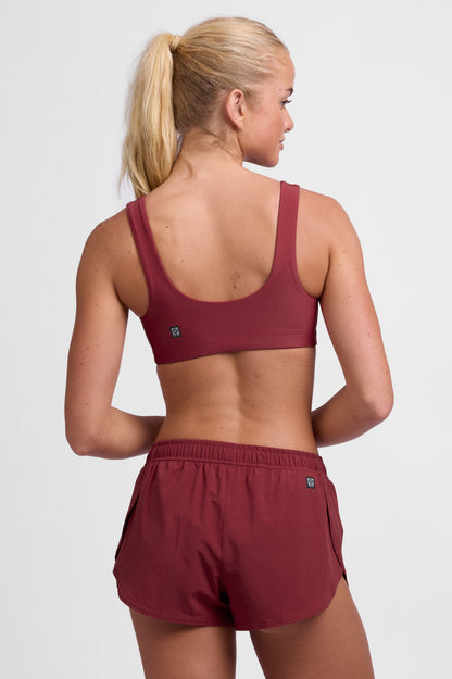  Lizzie Split Short - Spice