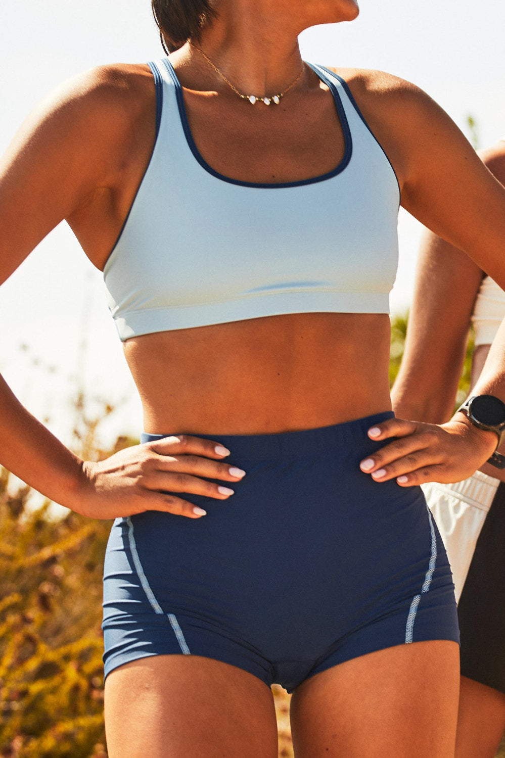  Anna Tight Short - Blue Flame Contrast