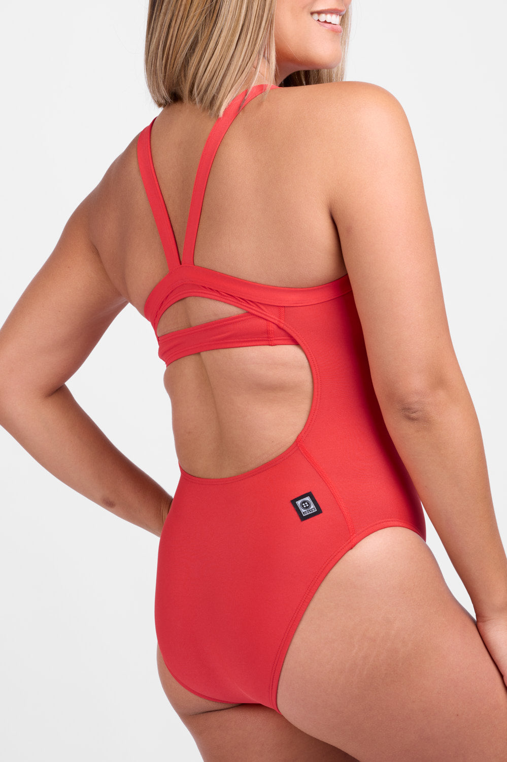  Caroline One Piece Swimsuit - Candy Apple