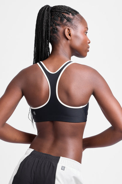  Molly Sports Bra - Black Contrast