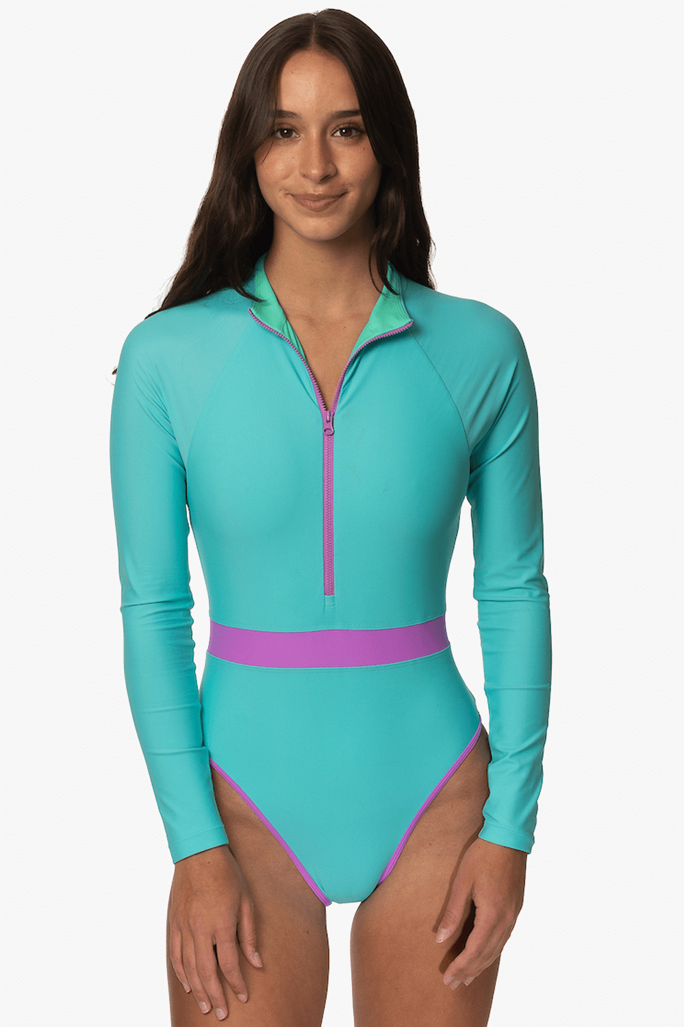  Nazare Long Sleeve Zip-Up Surf One Piece - Manifest