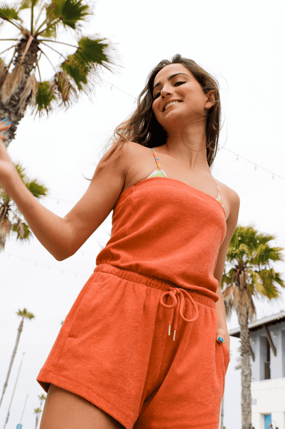  Payton Terry Cloth Romper - Riad