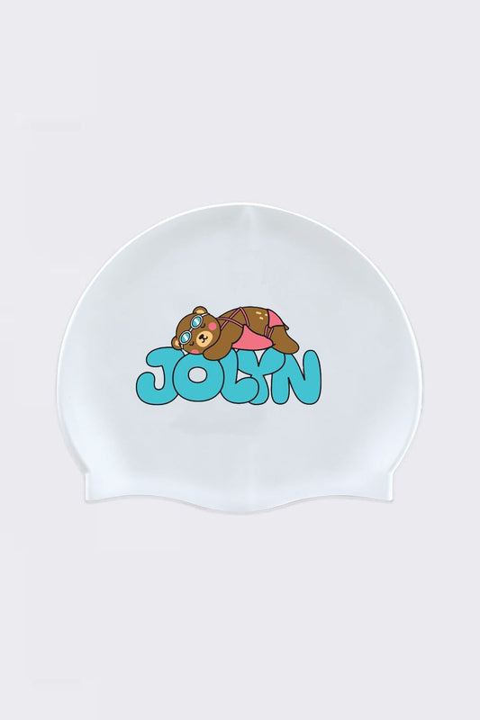  Silicone Swim Cap - Sleepy Bear