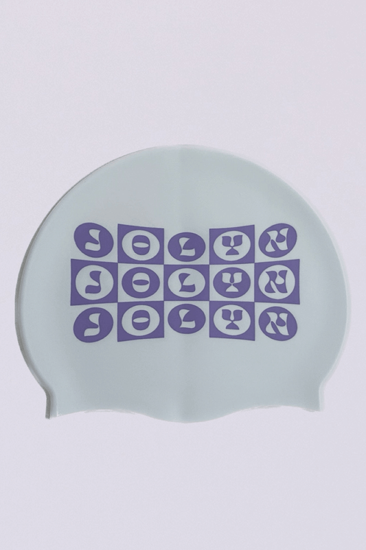  Silicone Swim Cap - Deco