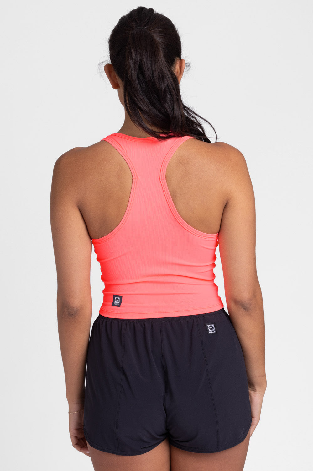  Rochelle Basic Crop Top - Melon